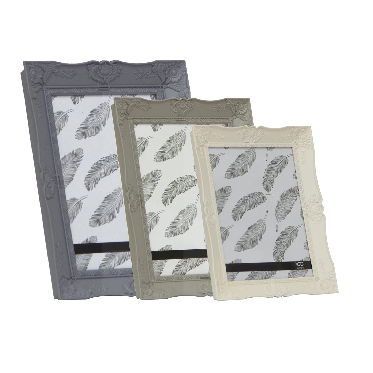 Marco plástico antique