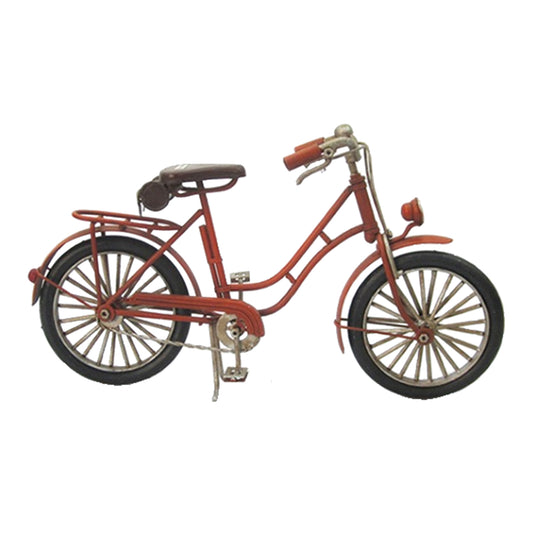 Adorno metálico bicicleta vintage 23x8x13 cm.