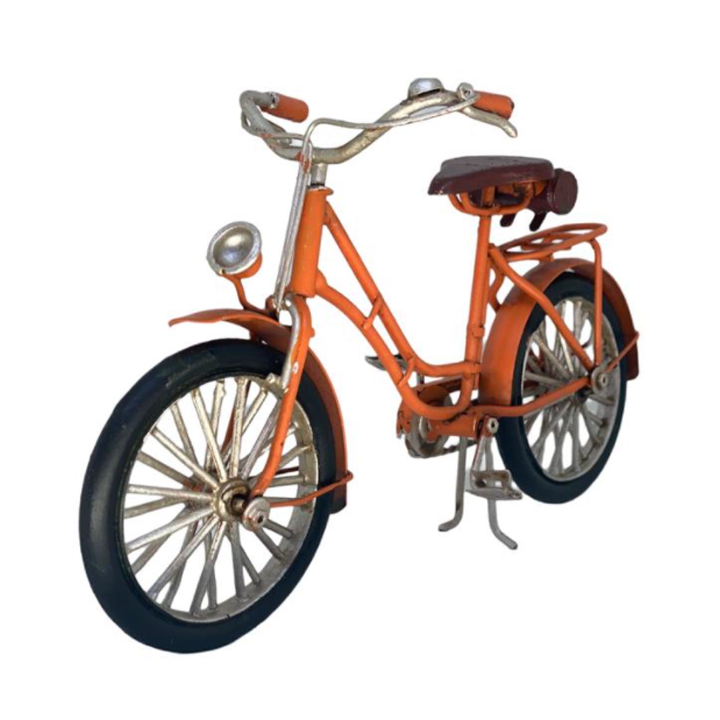 Adorno metálico bicicleta vintage 23x8x13 cm.