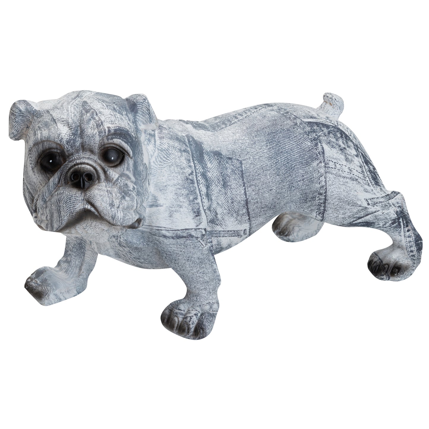 Adorno resina bulldog 26x13x13 cm