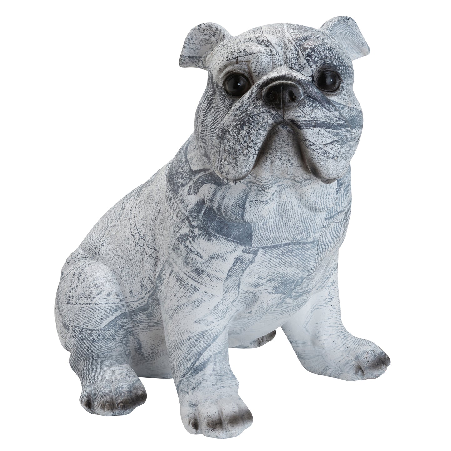 Adorno resina bulldog 23x17x22 cm.