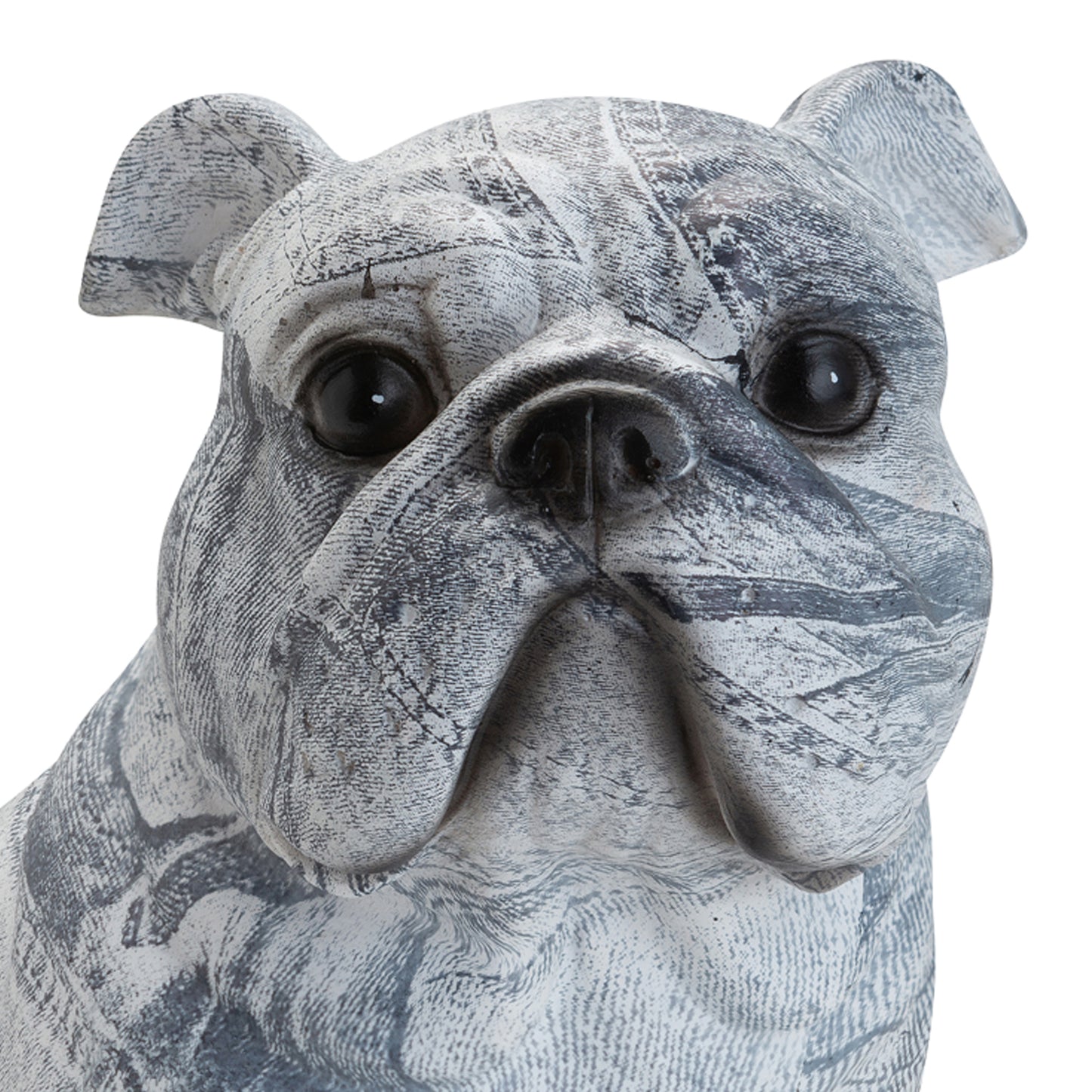 Adorno resina bulldog 23x17x22 cm.