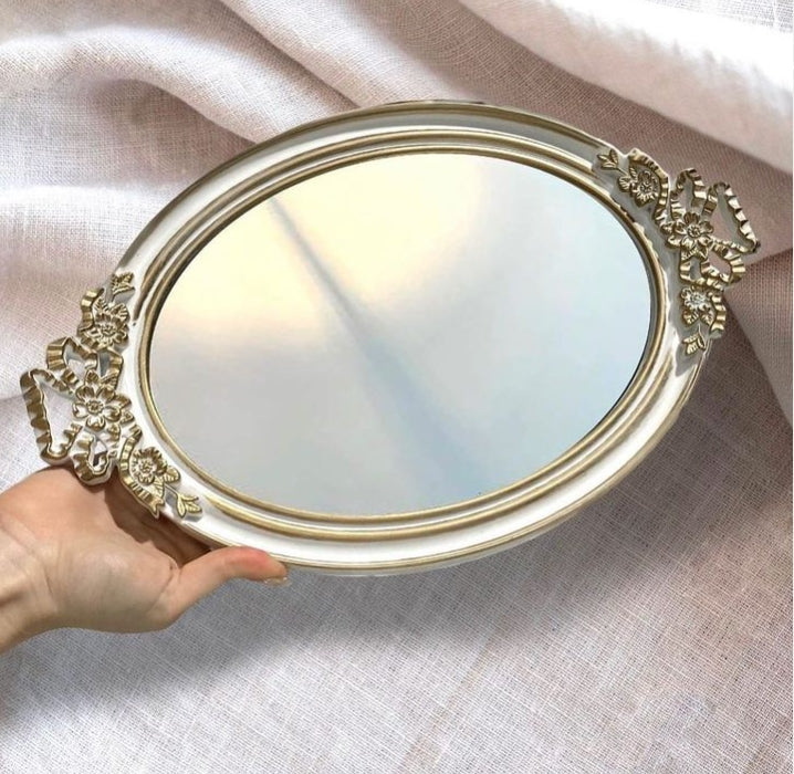 Bandeja plástica circular