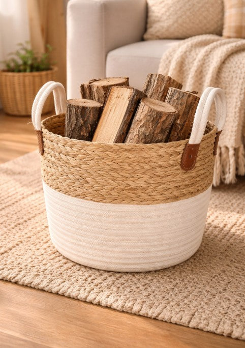 Canasto de Fibra Seagrass
