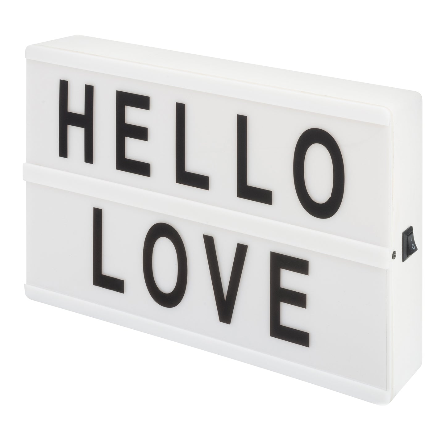 Pizarra con luz y plumón