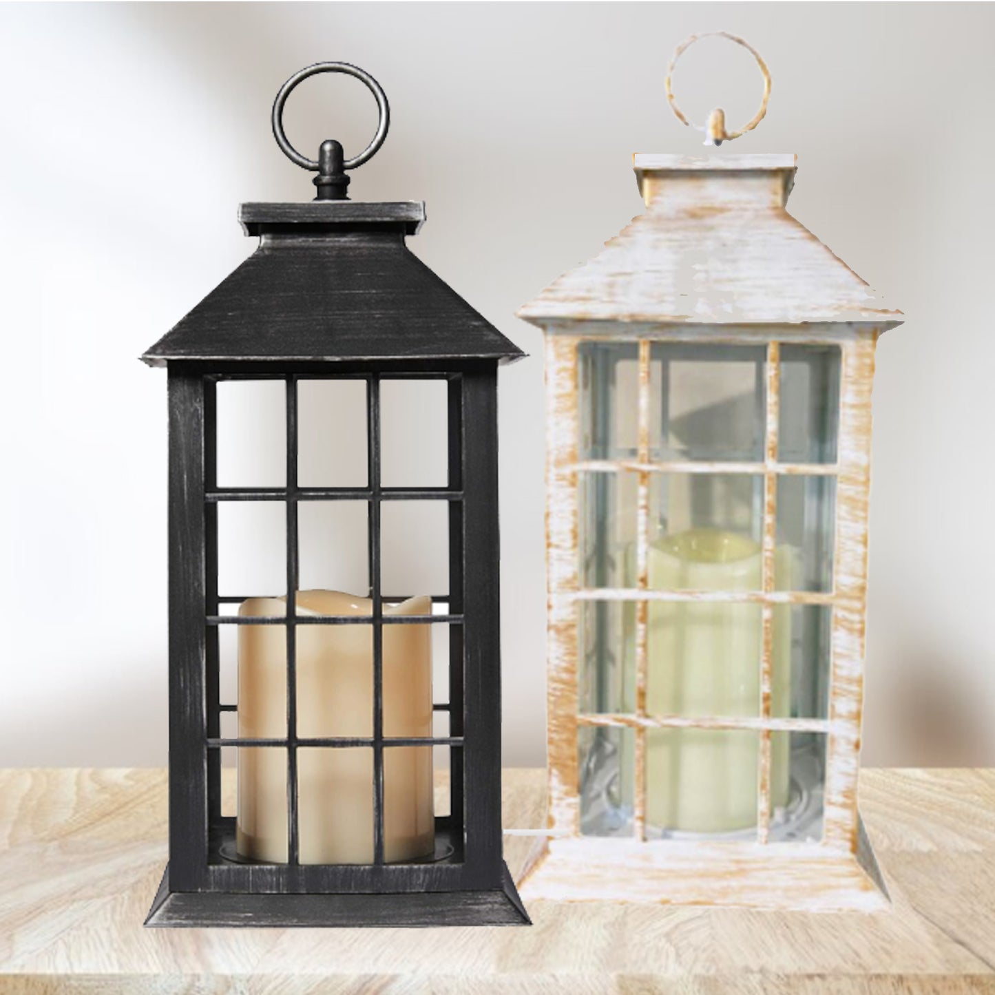 Fanal 31 cm. con vela led