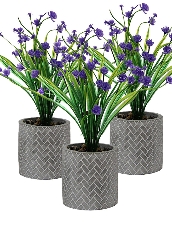 Plantita artificial con maceta aprox. 28 cm.