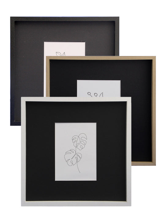 Marcos con paspartú ancho 15x20/40x40