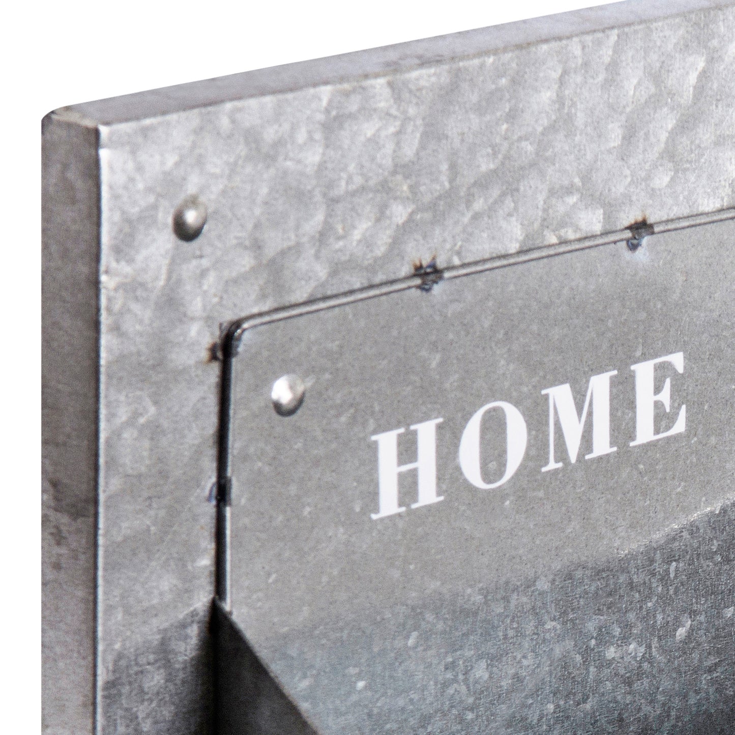 Organizador de pared galvanizado