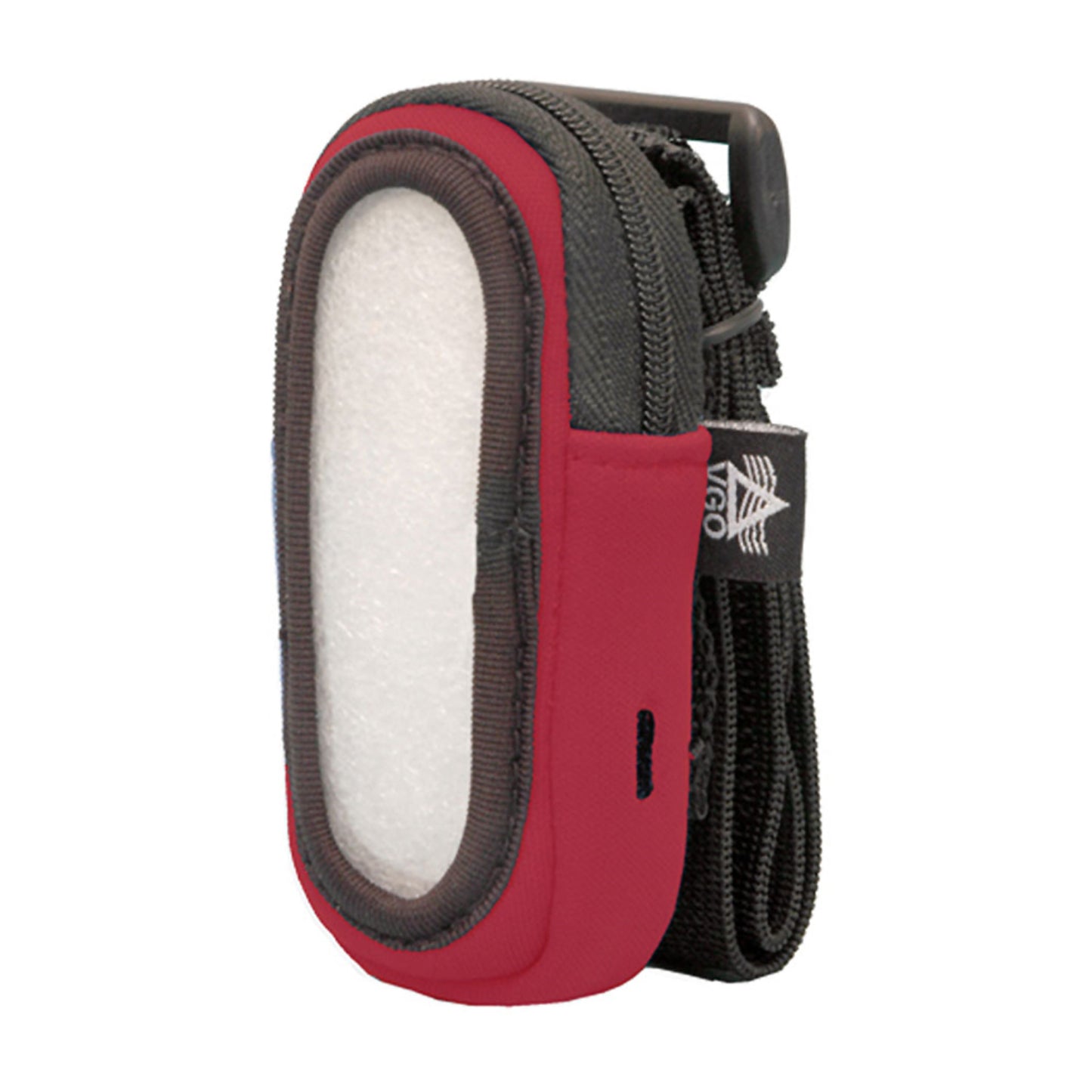 Estuche blando con cierre y transparencia 8x3x2 cm..