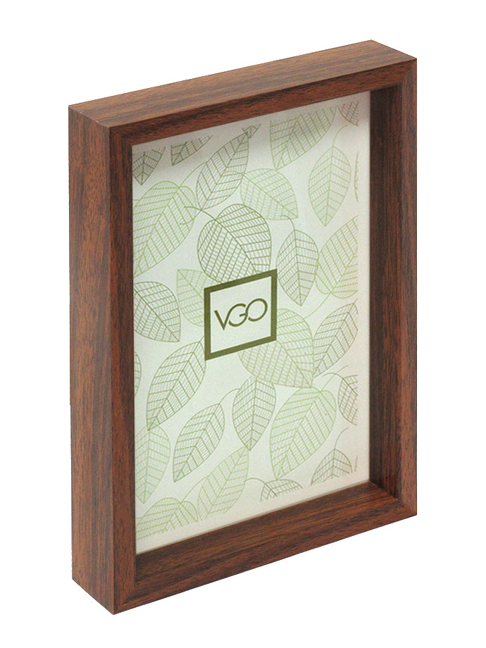 Marco de plástico símil madera mini Box