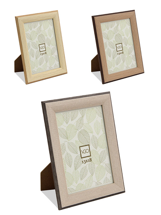 Marco símil madera tramado