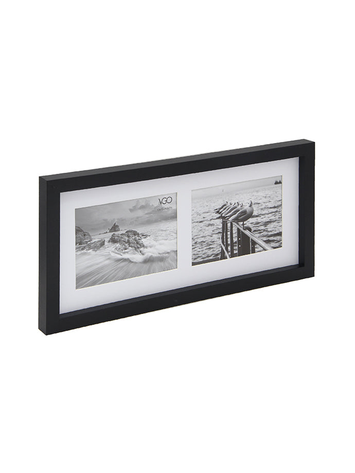 Marcos de madera dobles