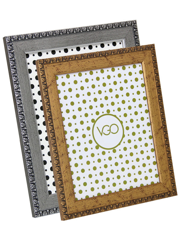 Marco plástico  antique brilloso