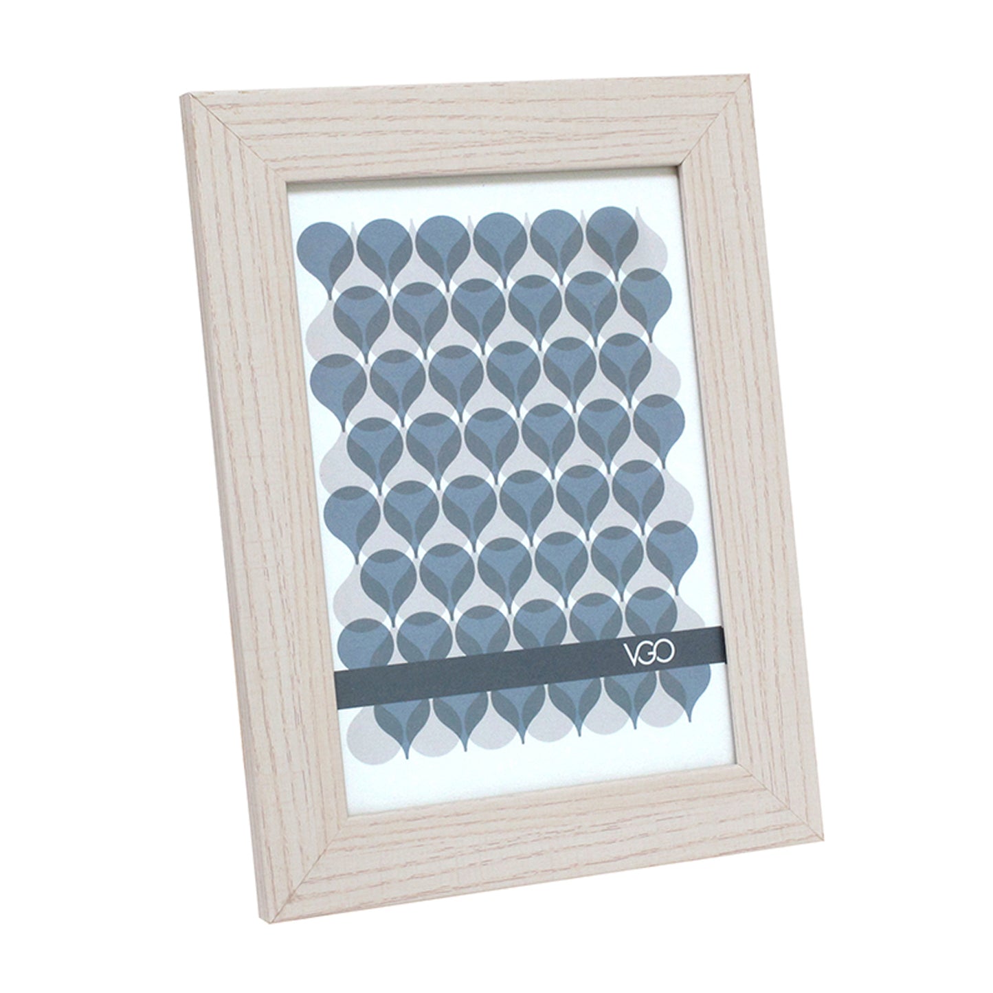 Marco madera plana ancha