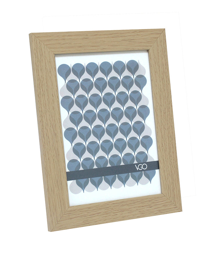 Marco madera plana ancha