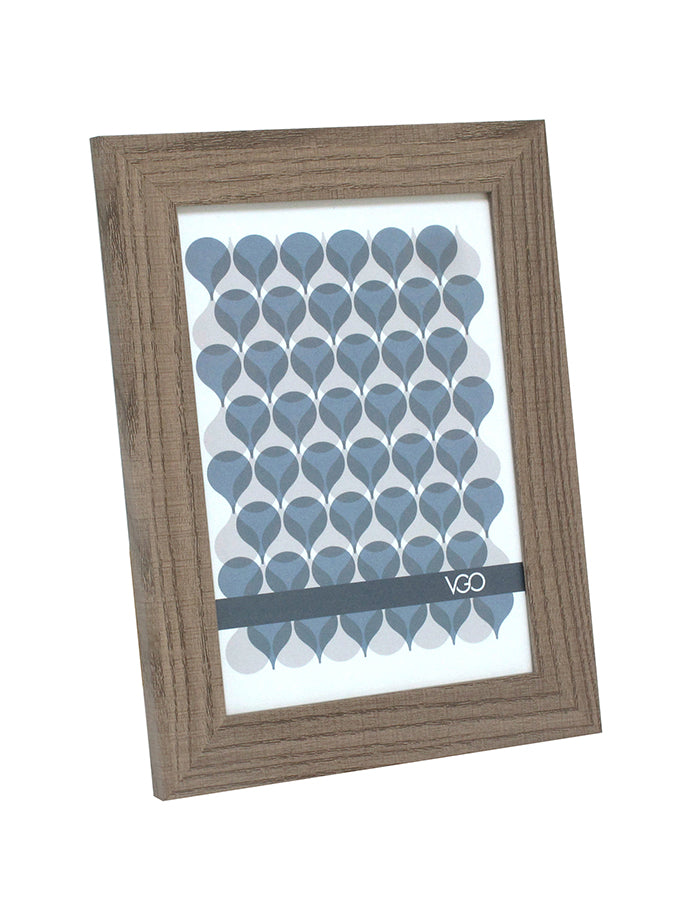 Marco madera plana ancha