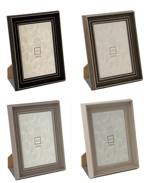 Marco símil madera combinado