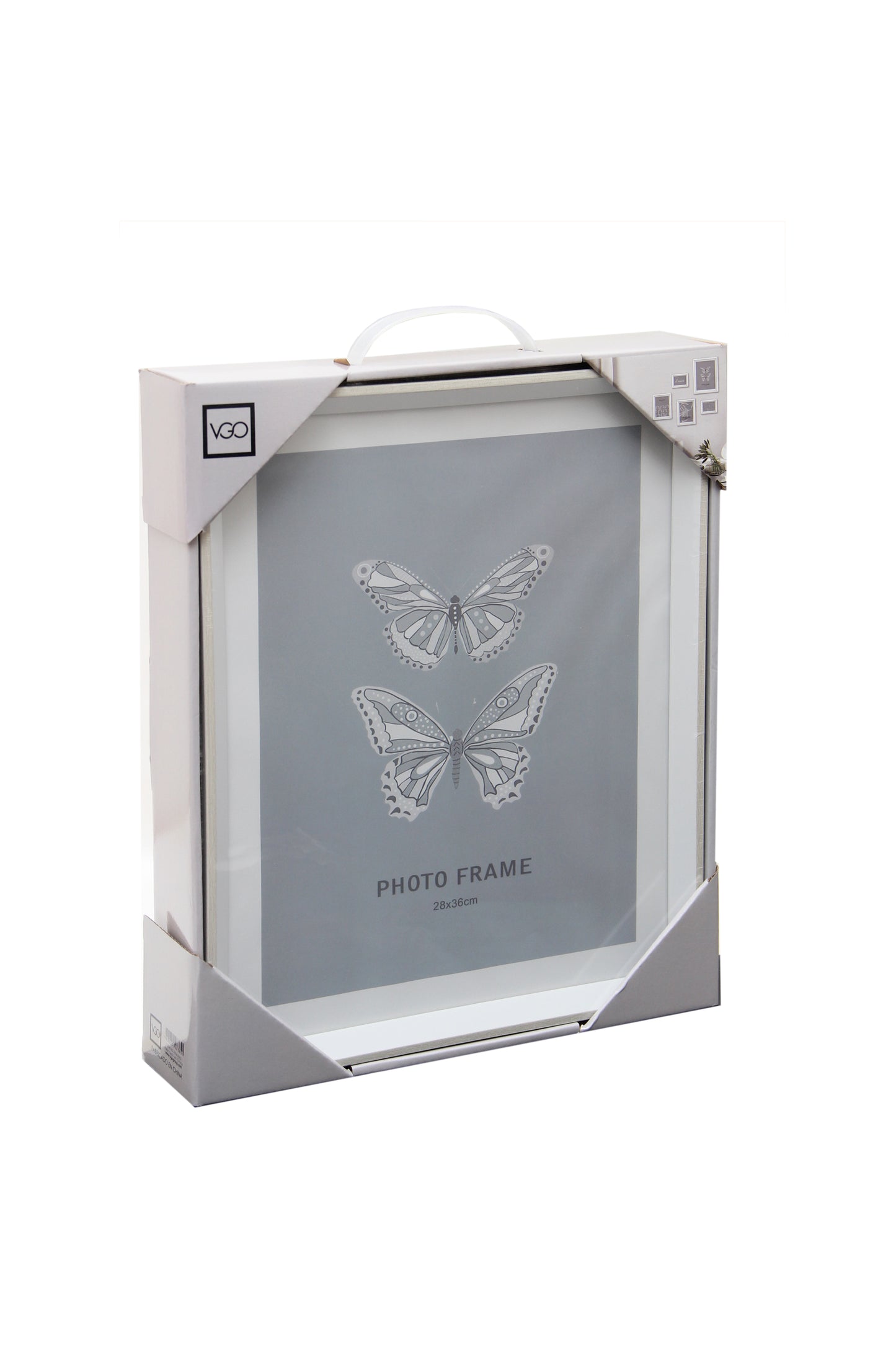 Set de 5 marcos para fotos blancos