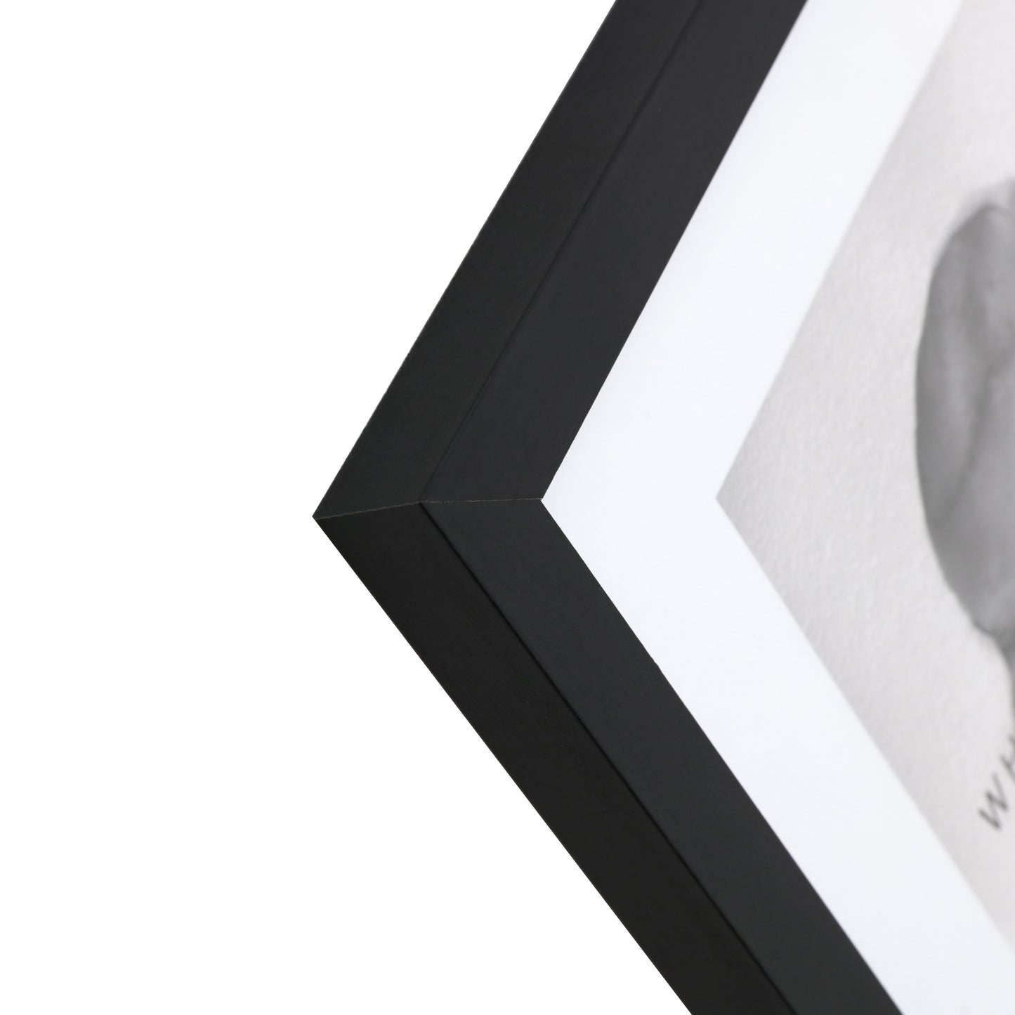 Set de 4 marcos para fotos de 20x25 cm negros