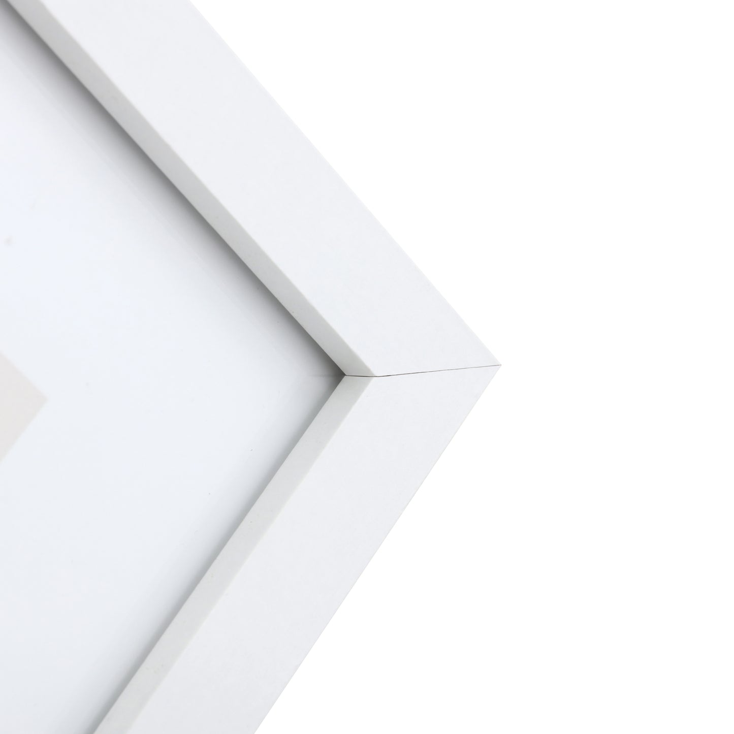 Set de 4 marcos para fotos de 20x25 cm blancos