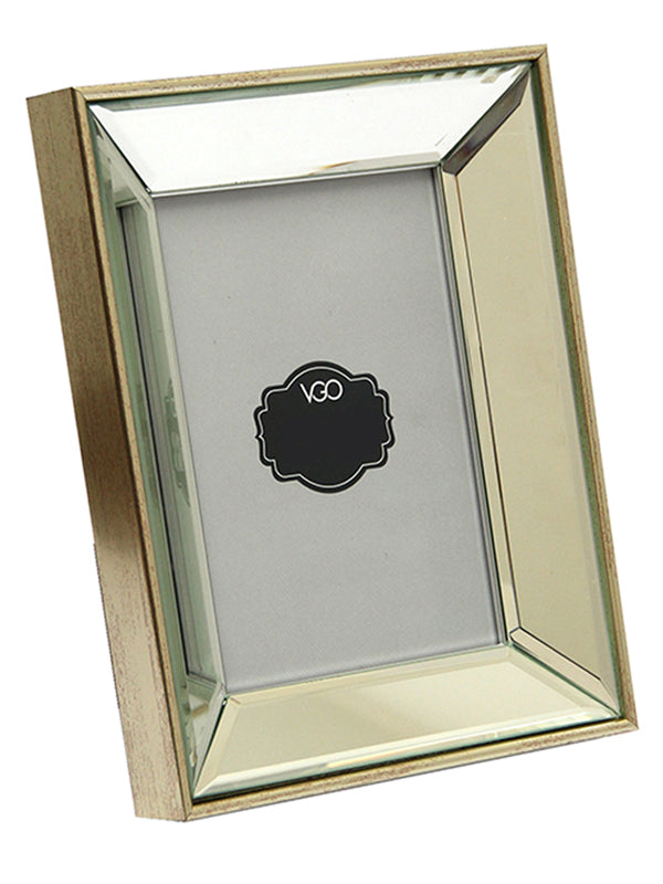 Marco plástico espejado