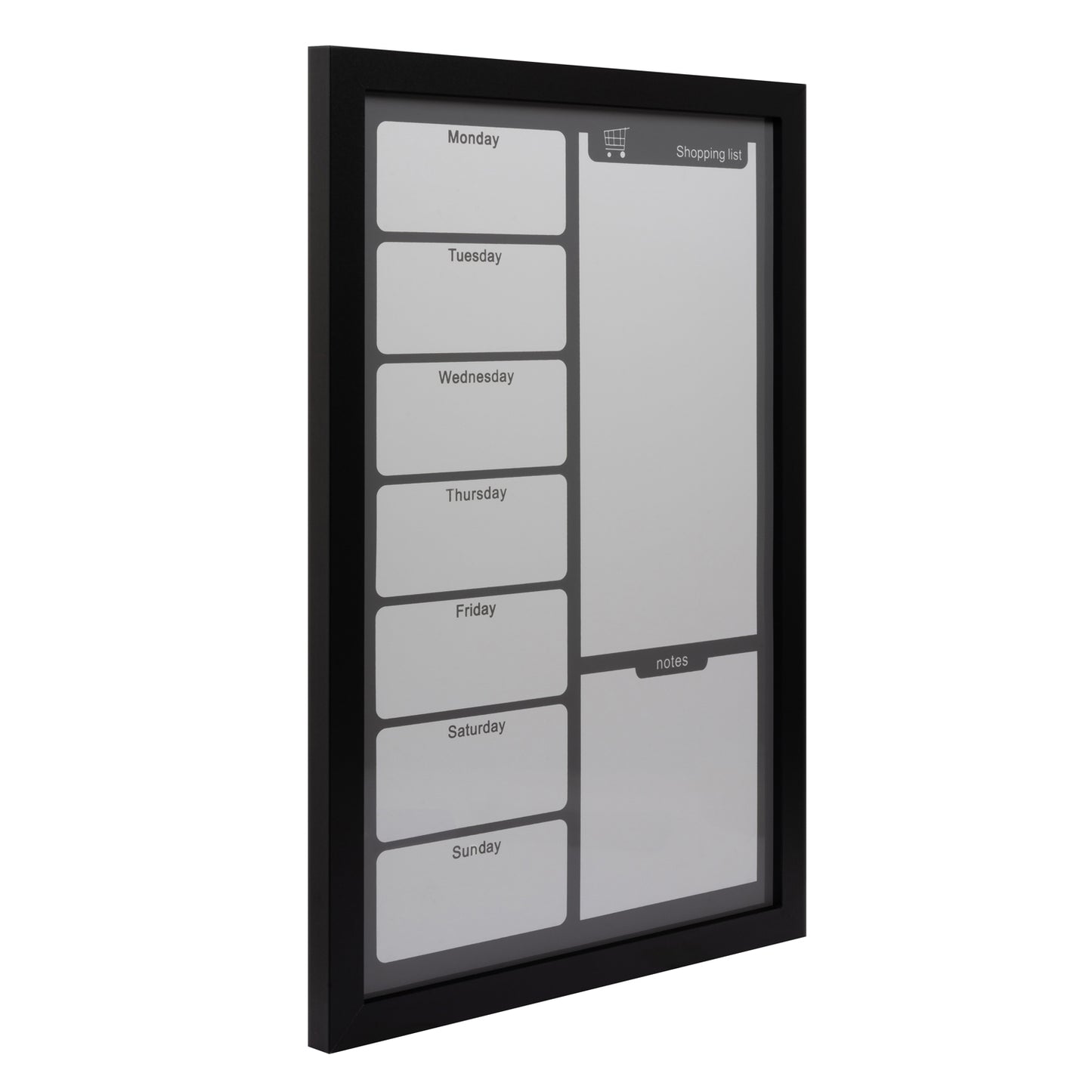 Pizarra organizadora semanal