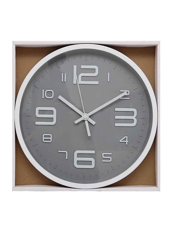 Reloj plástico de pared