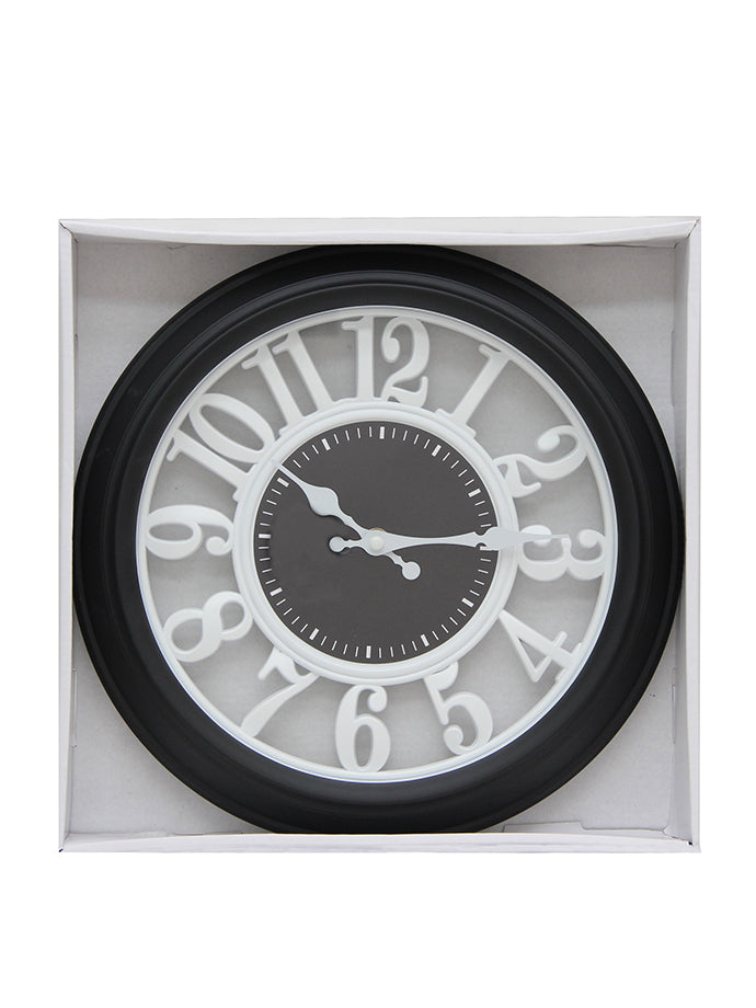 Reloj plástico de pared