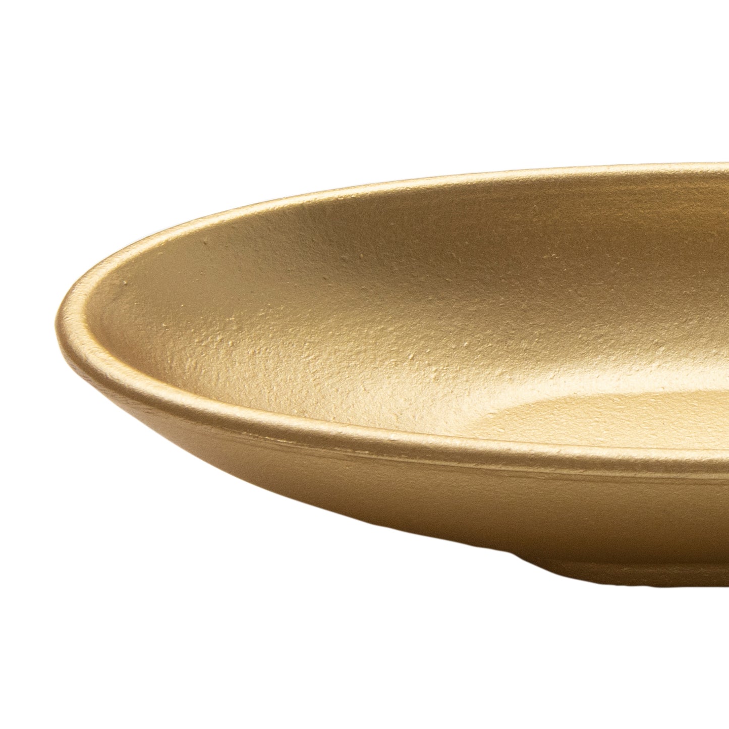 Bandeja recepcion madera dorada
