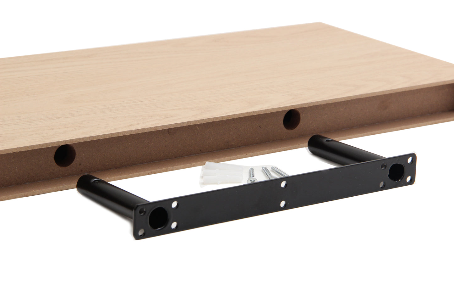 Repisa flotante de madera 80x23x4 cm