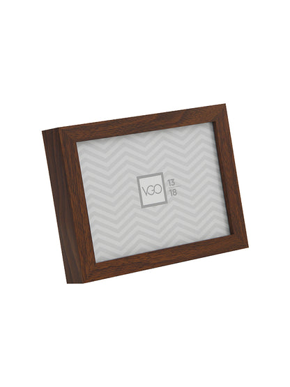 Marco de plástico símil madera shadow box (15 mm)