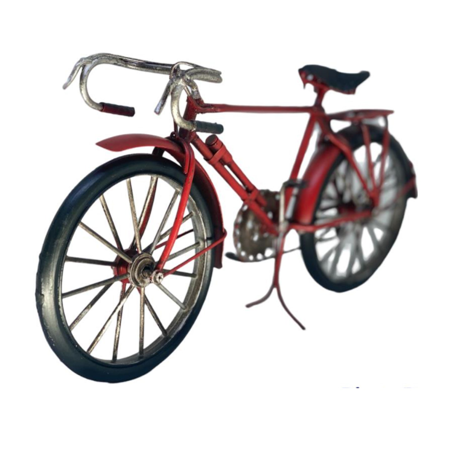 Adorno metálico bicicleta vintage 30x17x7 cm.