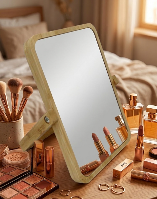 Espejo de mesa rectangular