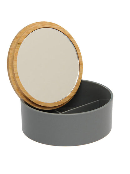Alhajero circular con espejo