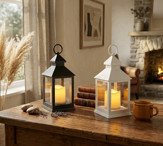 Fanal 24 cm. con vela led