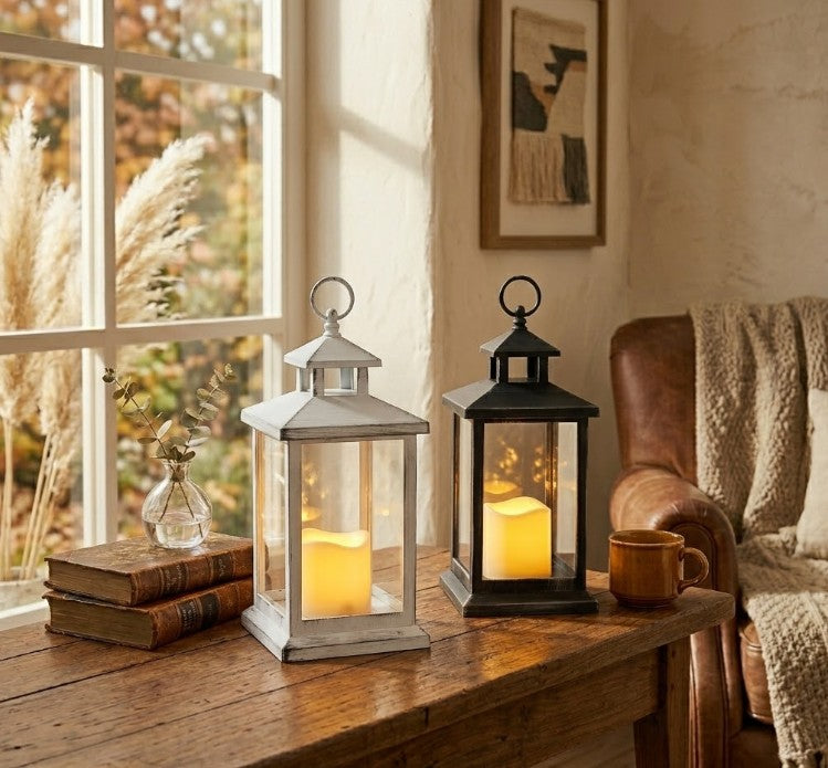 Fanal 30 cm. con vela led