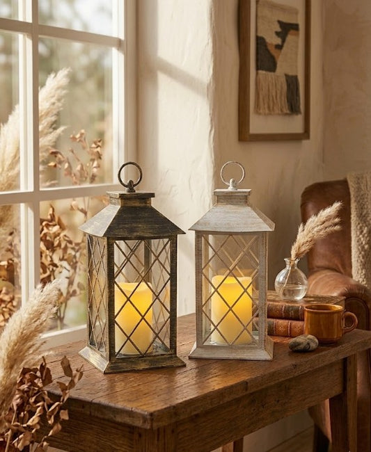 Fanal 31 cm. con vela led