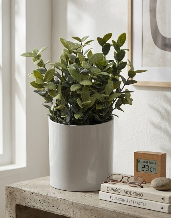 Plantita artificial con maceta aprox. 29 cm.