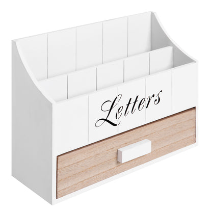 Organizador de cartas en madera