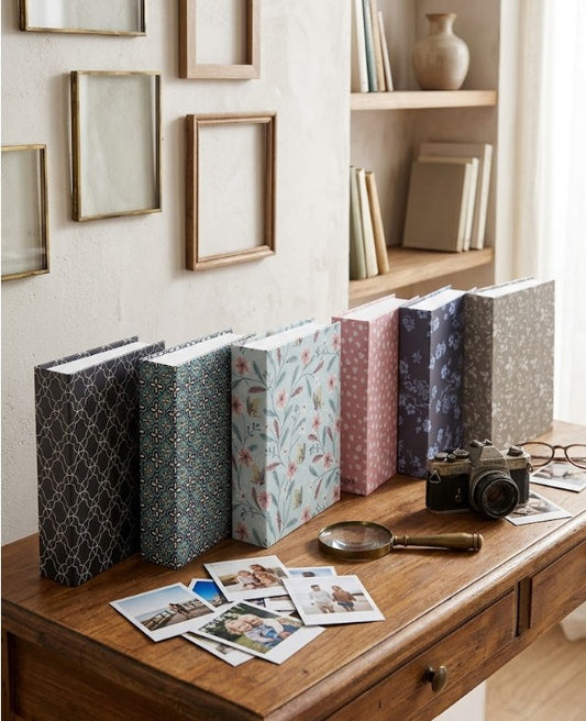 Album clásico de tapas estampadas