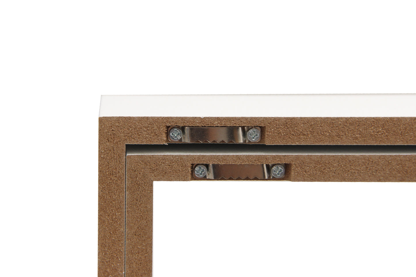 Set de 2 repisas rectangulares madera 40x27x12 y 37x24x12 cm.