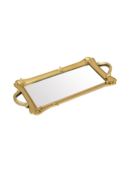Bandeja plástica rectangular