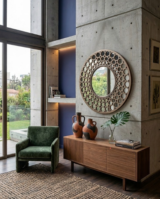 Espejo circular 63 cm