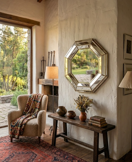 Espejo octogonal 45 cm